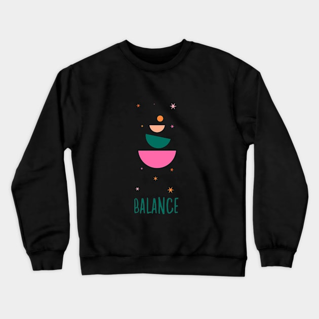 Balance Crewneck Sweatshirt by Kemetic spirite